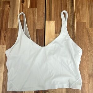White lululemon align tank